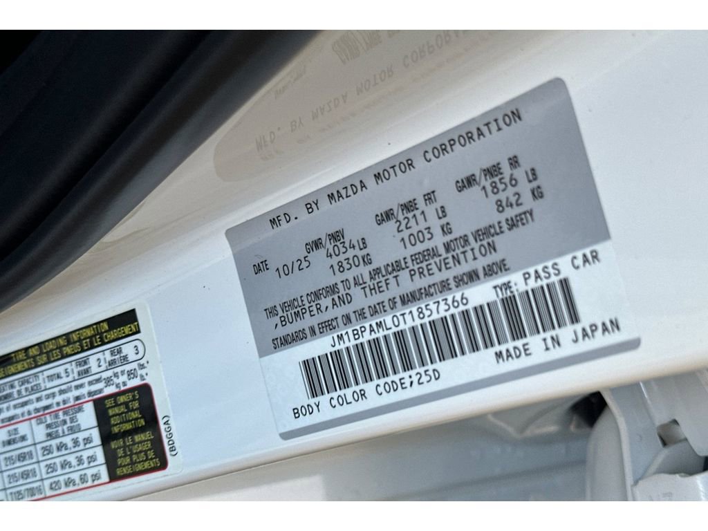 New 2026 MAZDA MAZDA3 2.5 S Premium image 26