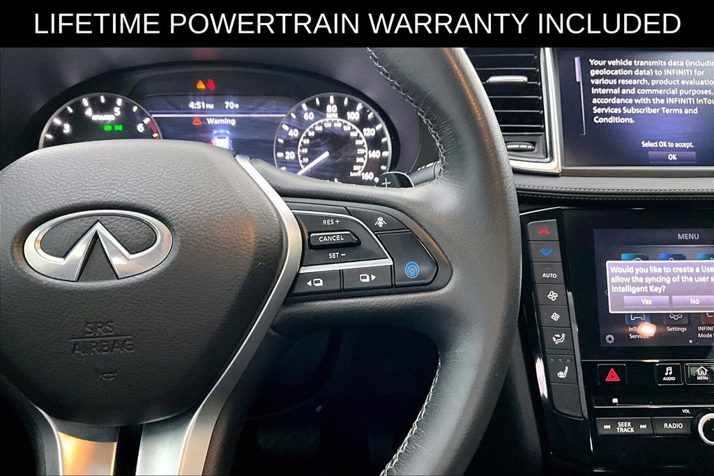 Certified 2023 INFINITI QX55 Luxe AWD/4WD image 27