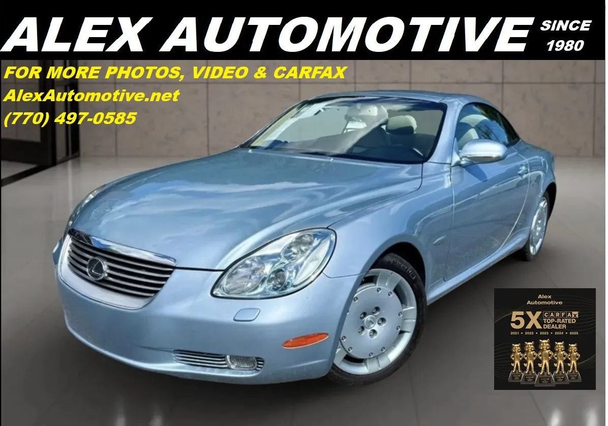 Used 2004 Lexus SC 430 Convertible