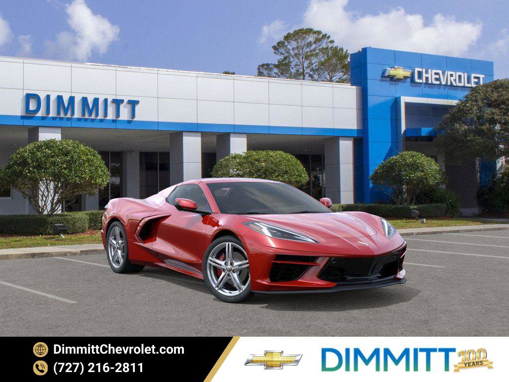New 2026 Chevrolet Corvette 2LT Convertible w/ Chrome Exterior Badge Package image 1