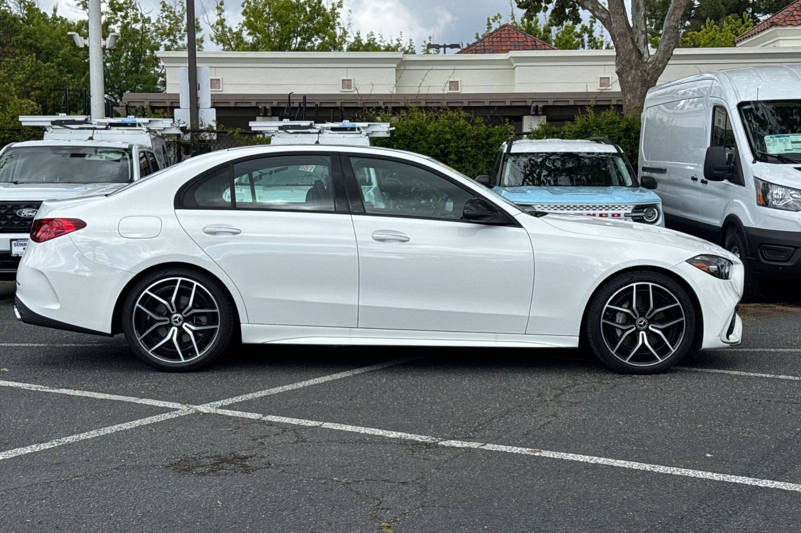 Used 2022 Mercedes-Benz C 300 Sedan w/ AMG Line w/ Night Package image 3