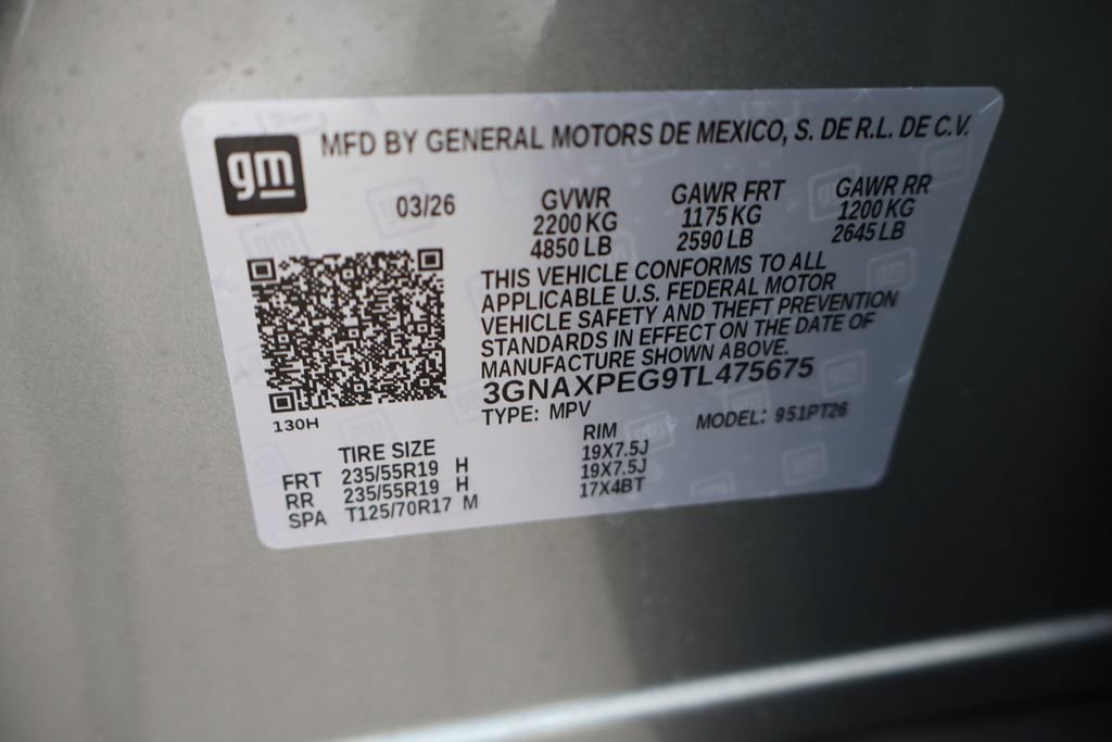 New 2026 Chevrolet Equinox LT AWD/4WD image 44