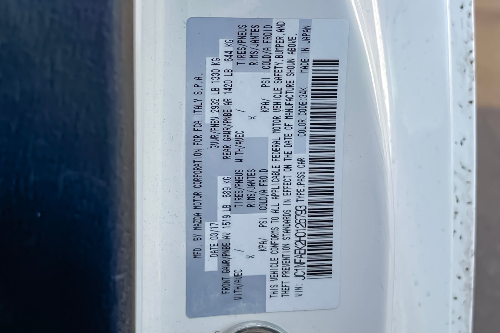 Used 2017 FIAT 124 Spider Lusso image 36