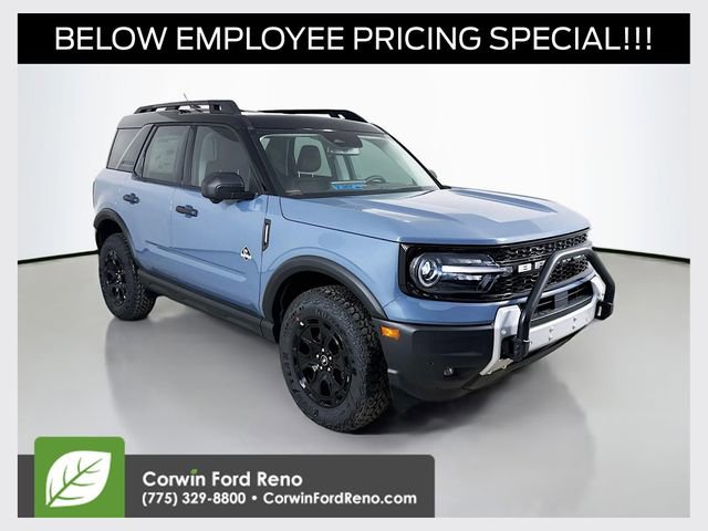New 2025 Ford Bronco Sport Outer Banks w/ Sasquatch Outer Banks Package AWD/4WD 360° Tour