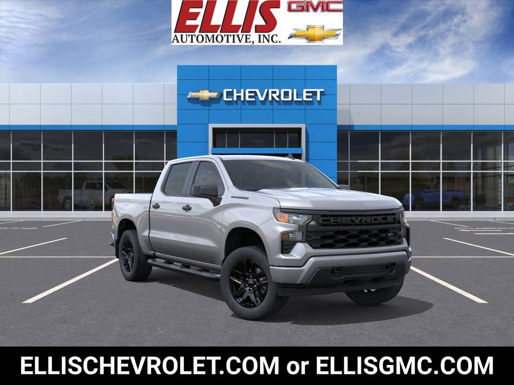 New 2026 Chevrolet Silverado 1500 Custom w/ Turbomax Blackout Package