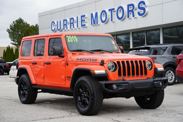 Used 2019 Jeep Wrangler Unlimited Sahara w/ Quick Order Package 24M Moab image 1