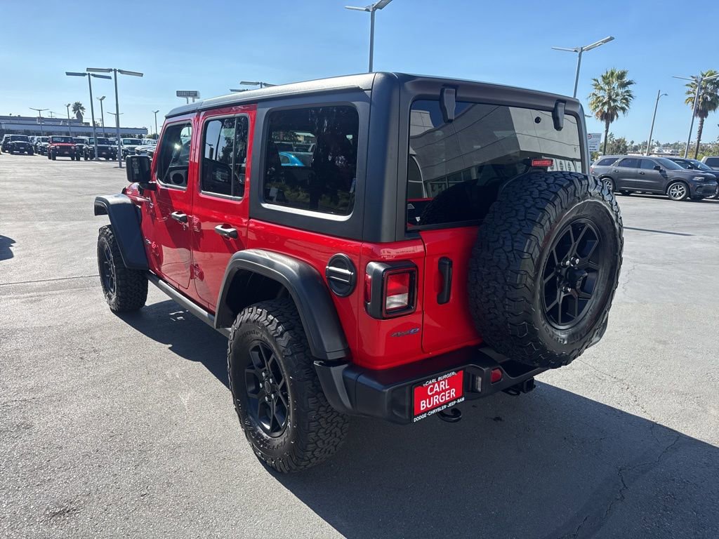 Certified 2025 Jeep Wrangler Unlimited Sport S 4xe image 5