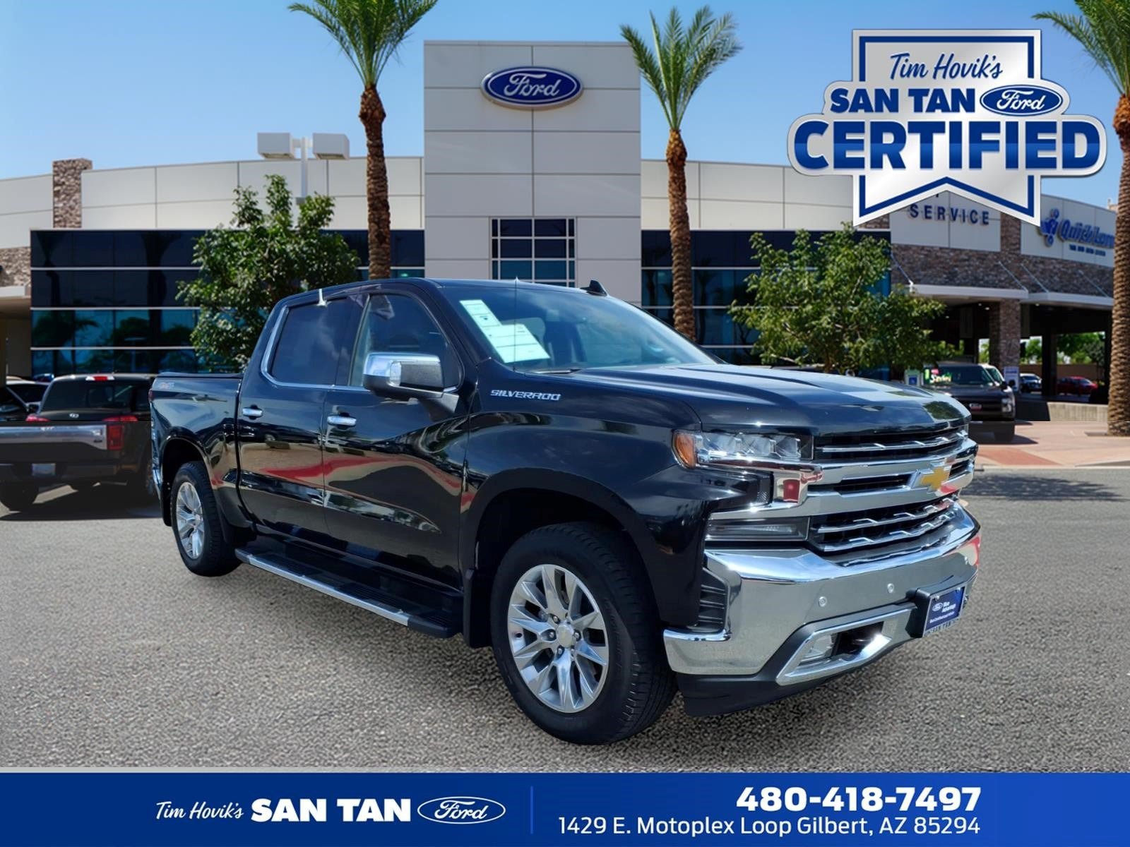 Used 2020 Chevrolet Silverado 1500 LTZ w/ LTZ Plus Package AWD/4WD image 1