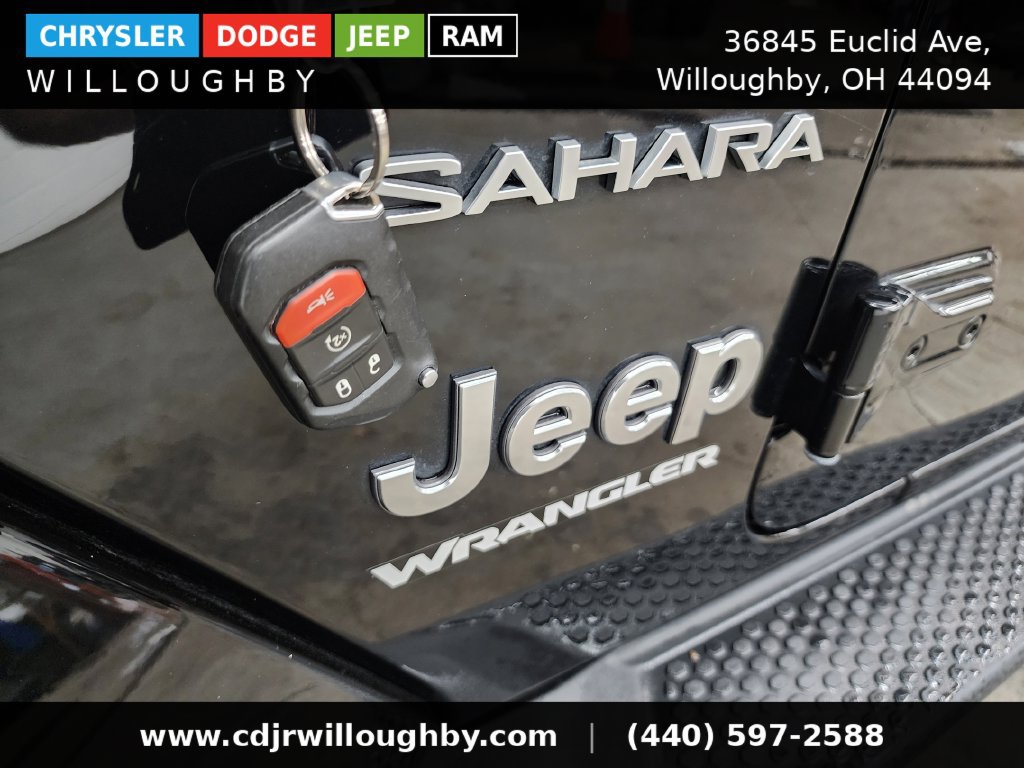 Used 2023 Jeep Wrangler Unlimited Sahara w/ Cold Weather Group AWD/4WD image 42