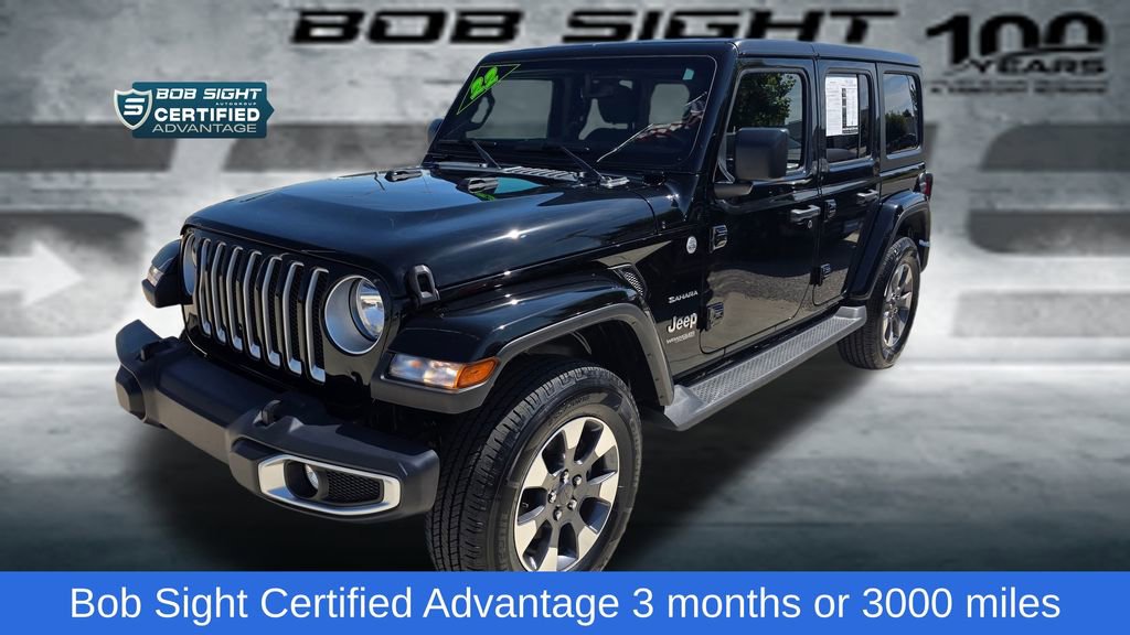 Used 2022 Jeep Wrangler Unlimited Sahara w/ Cold Weather Group