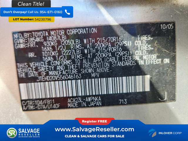 Used 2005 Toyota RAV4 4WD image 17