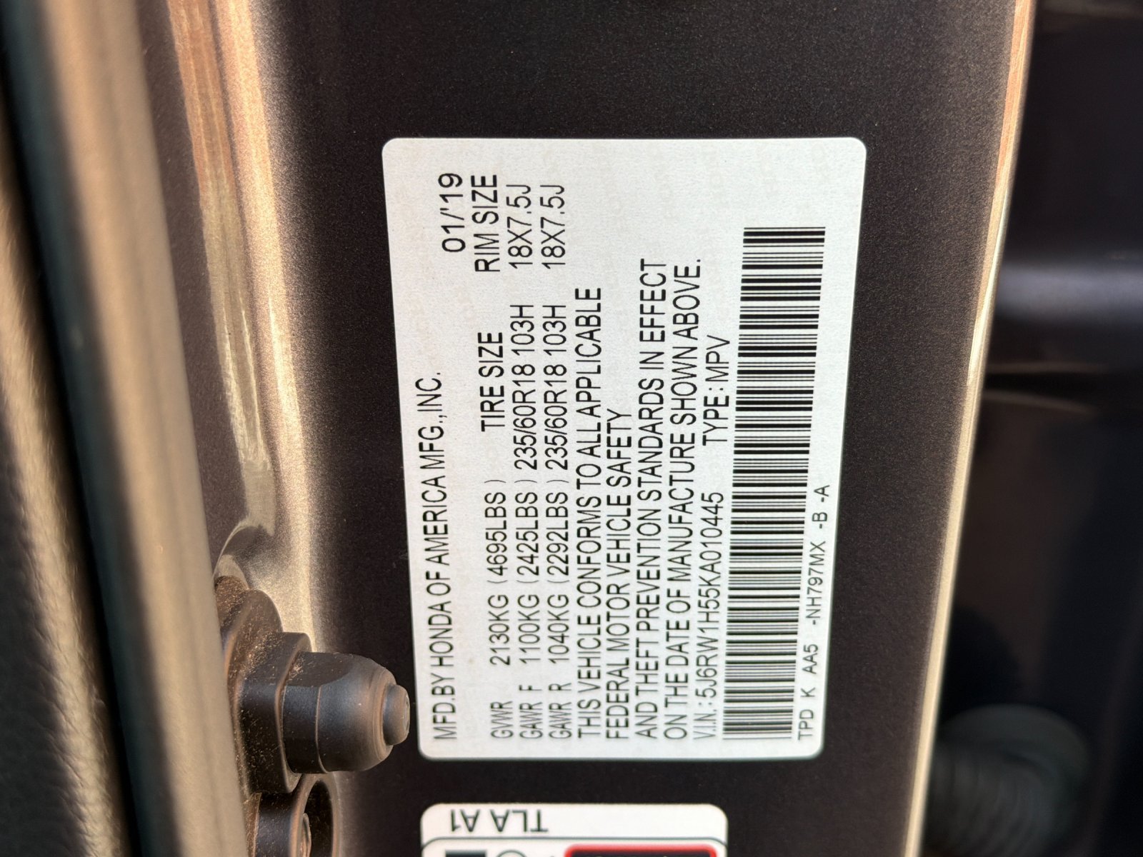 Used 2019 Honda CR-V EX image 38