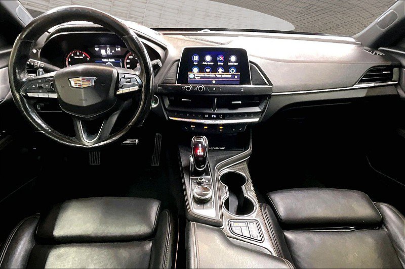 Used 2021 Cadillac CT4 V w/ Climate Package RWD image 13