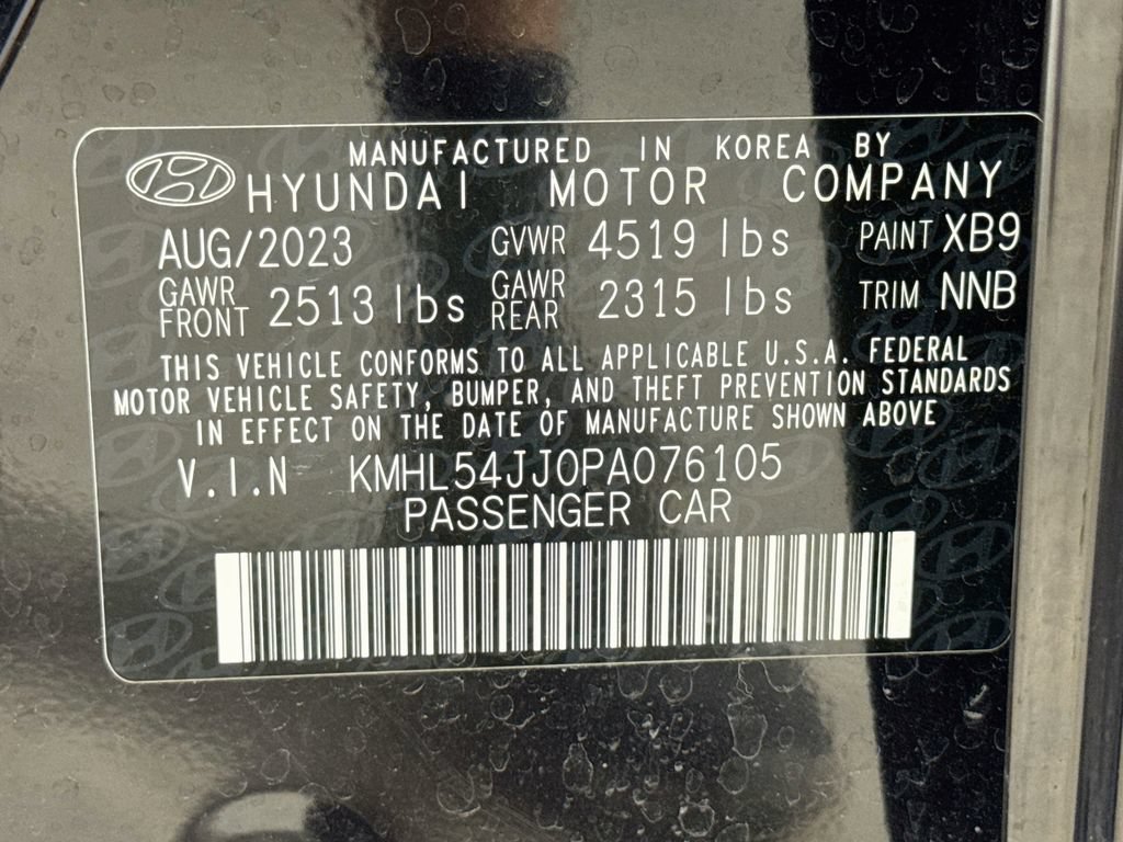 Used 2023 Hyundai Sonata Limited w/ Cargo Package FWD image 30