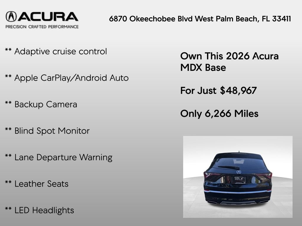 Certified 2026 Acura MDX FWD image 7