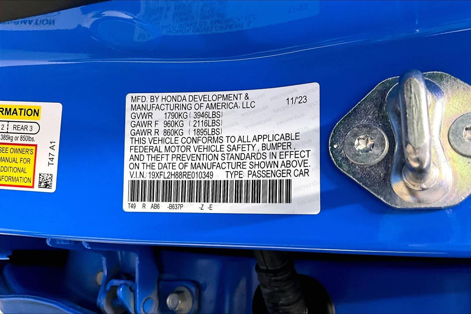 Used 2024 Honda Civic Sport image 36