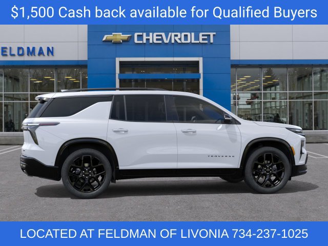 New 2026 Chevrolet Traverse RS w/ LPO, Floor Liner Package AWD/4WD image 5