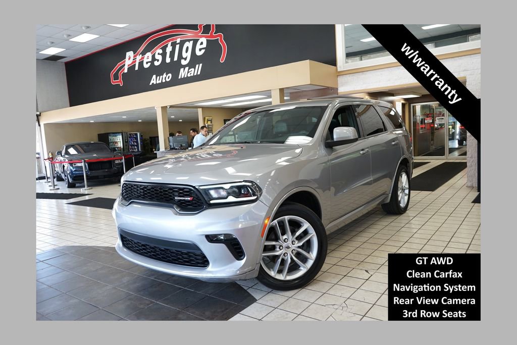Used 2021 Dodge Durango GT w/ Trailer Tow Group IV AWD/4WD image 1