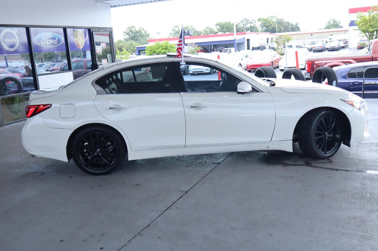 Used 2021 INFINITI Q50 Luxe w/ Seat & Sound Package RWD image 4