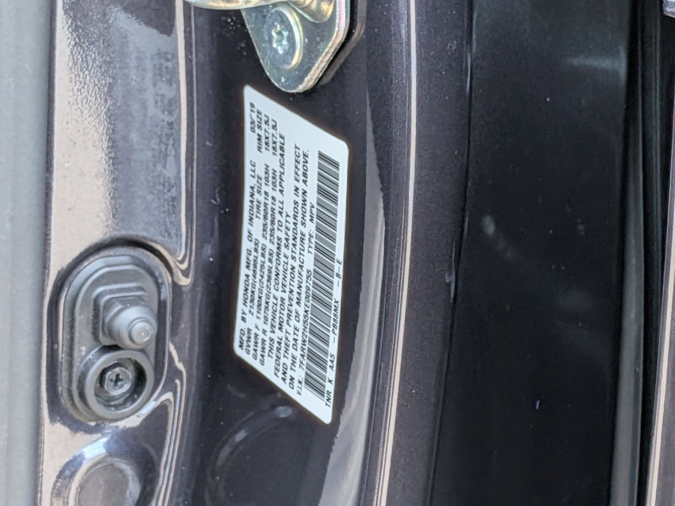 Certified 2019 Honda CR-V EX image 31