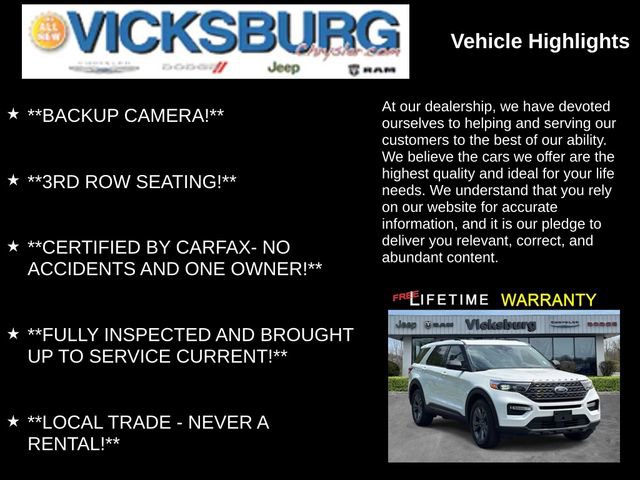 Used 2021 Ford Explorer XLT w/ Equipment Group 202A AWD/4WD image 7