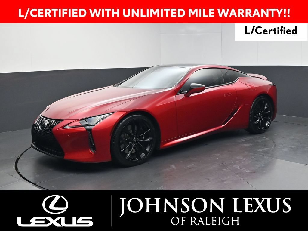 Certified 2022 Lexus LC 500 Coupe w/ Dynamic Handling Package RWD image 1