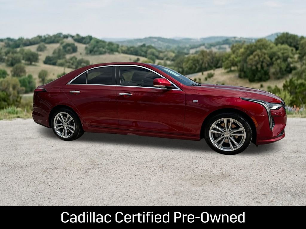 Certified 2024 Cadillac CT4 Luxury w/ Sun And Sound Package RWD image 16