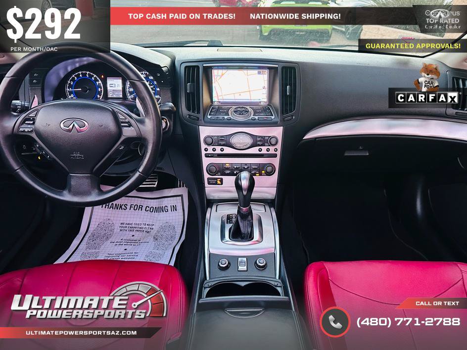 Used 2014 INFINITI Q60 IPL RWD image 31