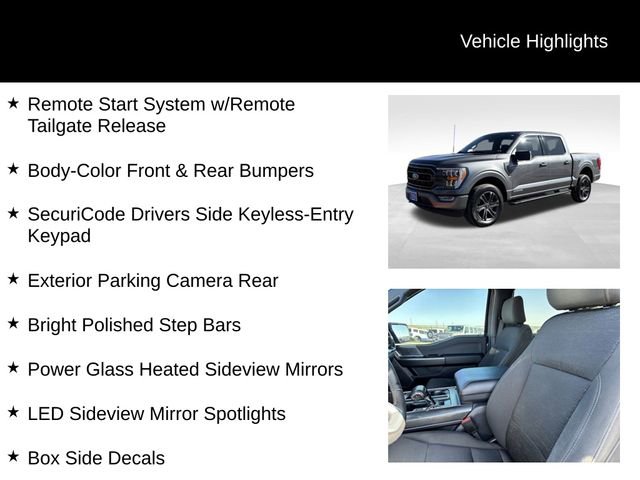 Certified 2023 Ford F150 XLT w/ Equipment Group 302A High AWD/4WD image 15