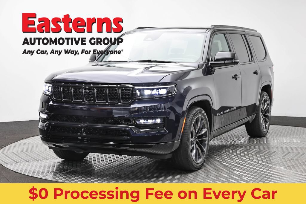Used 2025 Jeep Grand Wagoneer Series II Obsidian w/ Quick Order Packagew 28T
