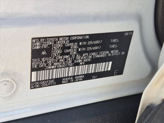 Used 2019 Toyota RAV4 XLE w/ Convenience Package AWD/4WD image 23