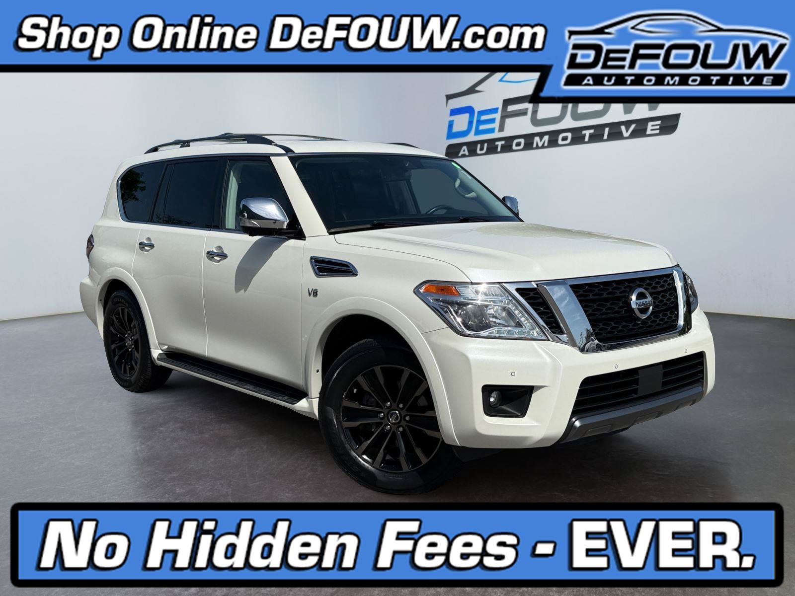 Used 2019 Nissan Armada Platinum w/ Captain's Chairs Package