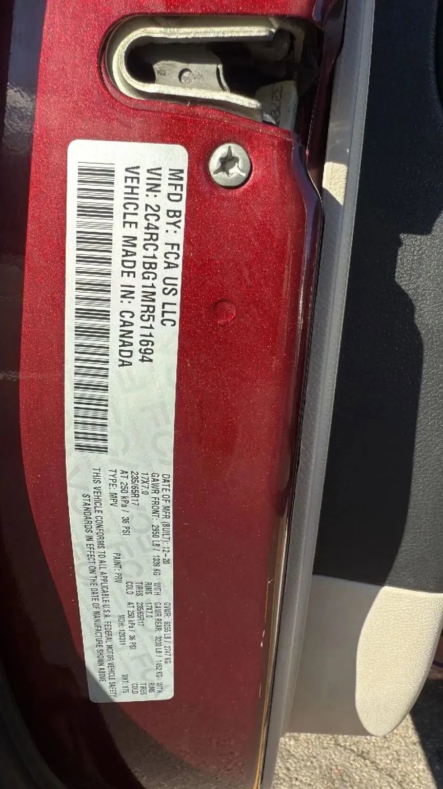 Used 2021 Chrysler Pacifica Touring-L image 32