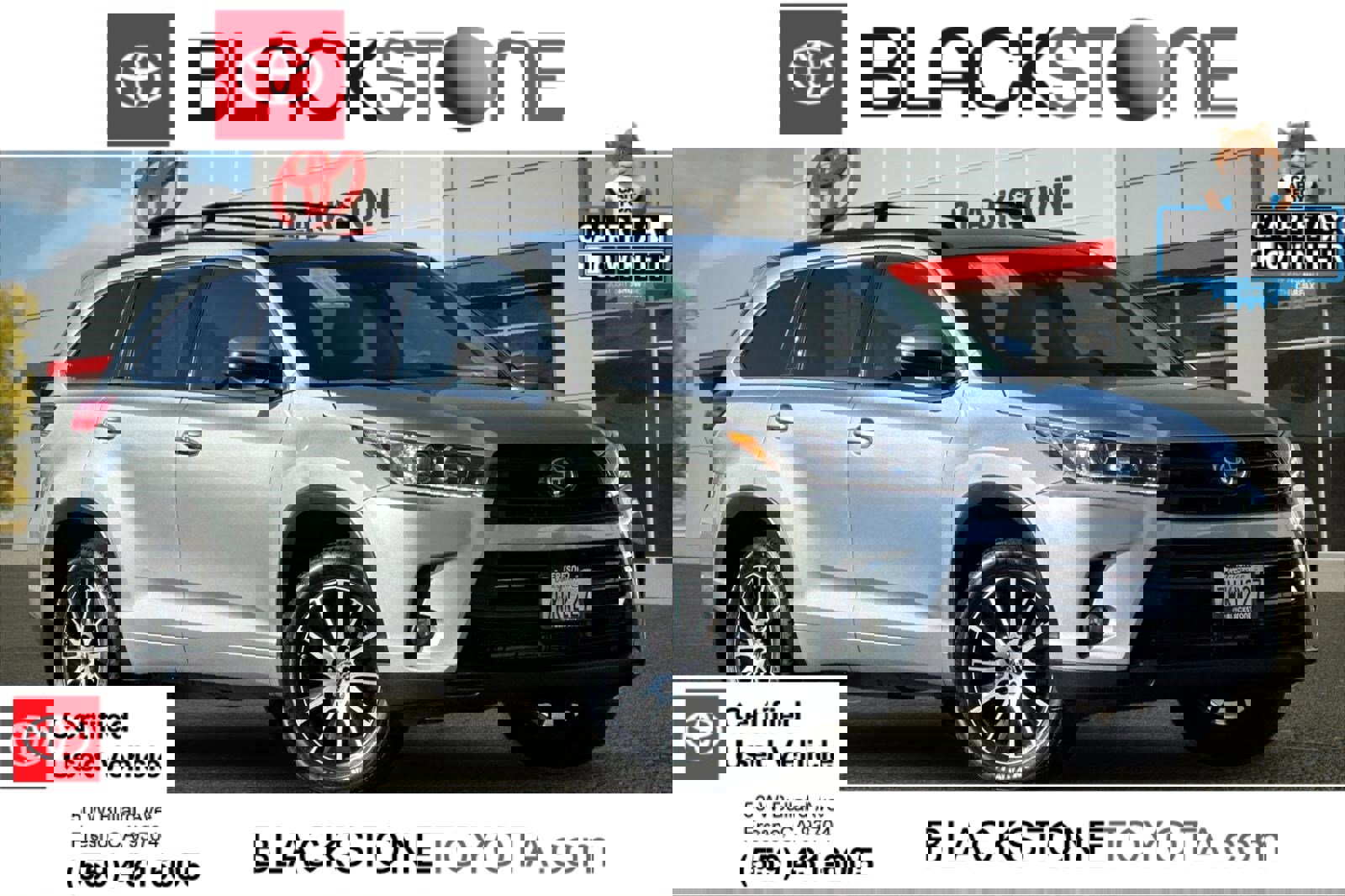 Certified 2017 Toyota Highlander SE