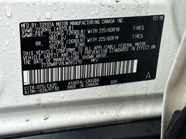 Used 2020 Toyota RAV4 Limited w/ Limited Grade Weather Package image 23