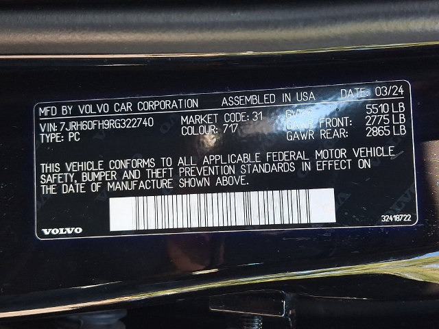 Used 2024 Volvo S60 T8 Plus AWD/4WD image 30