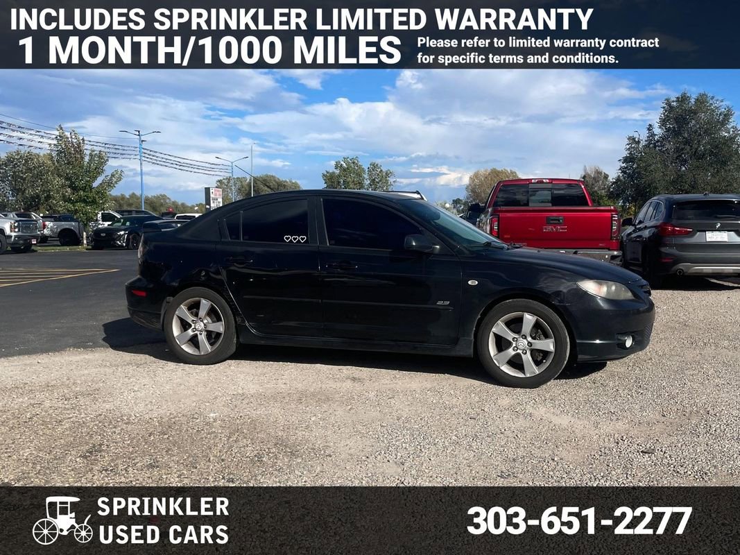 Used 2005 MAZDA MAZDA3 s w/ Moonroof & 6-CD Pkg
