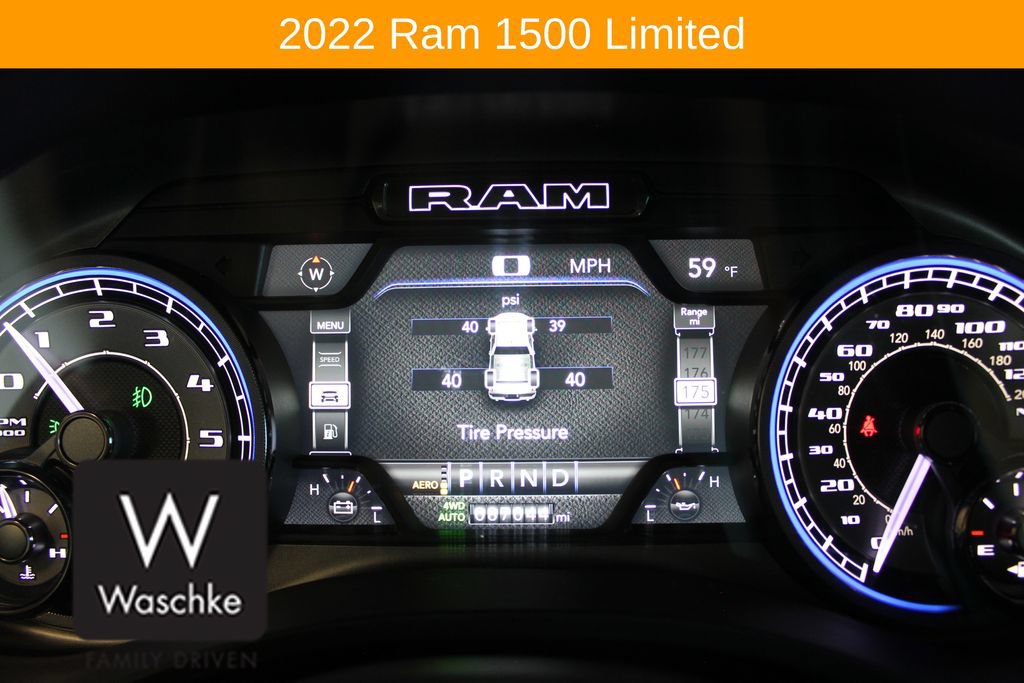 Used 2022 RAM 1500 Limited AWD/4WD image 43