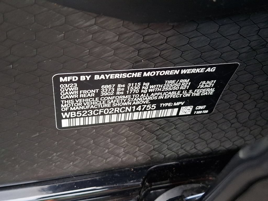 Certified 2024 BMW iX xDrive50 w/ Sport Package AWD/4WD image 24