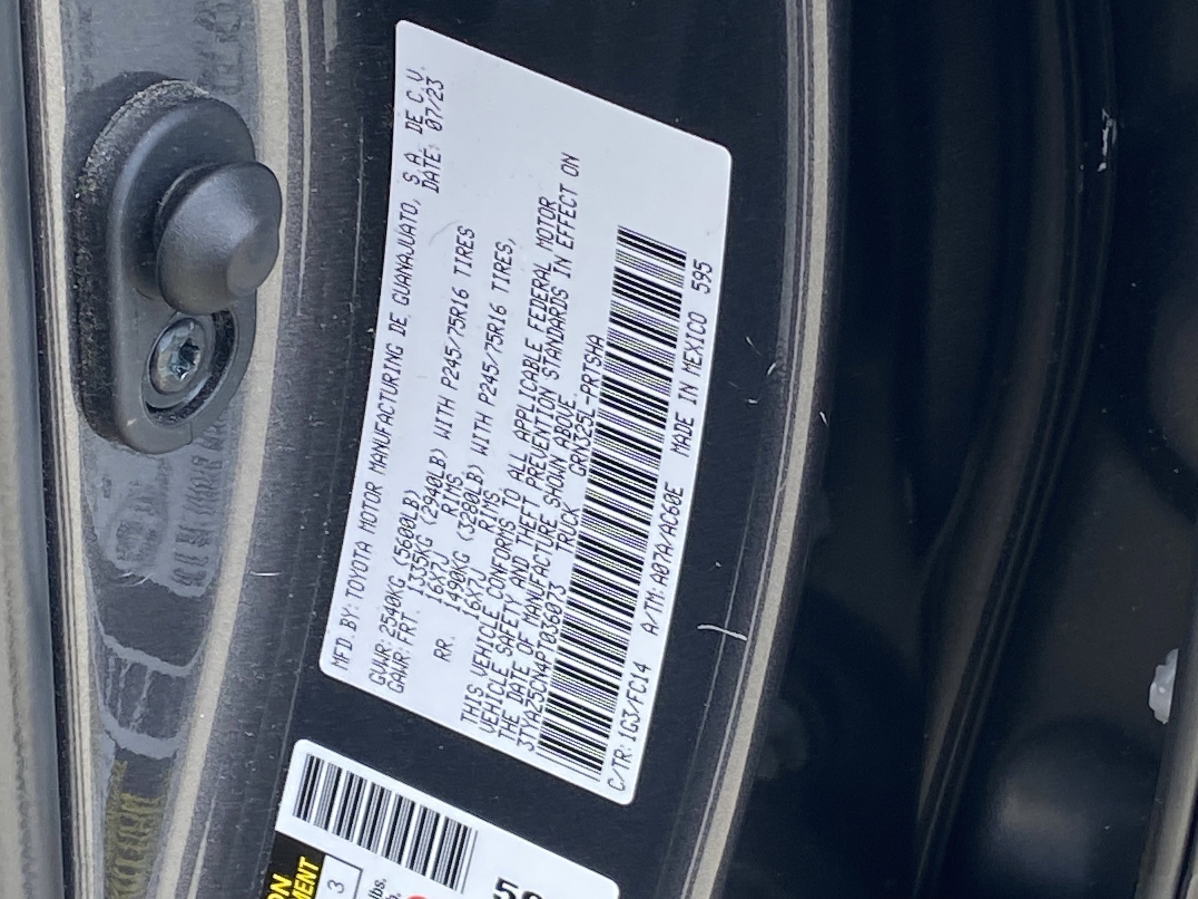 Certified 2023 Toyota Tacoma SR5 RWD image 31