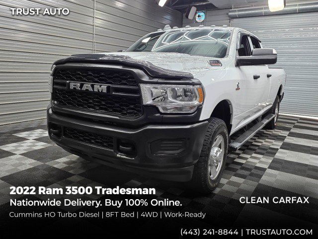 Used 2022 RAM 3500 Tradesman w/ Bed Utility Group