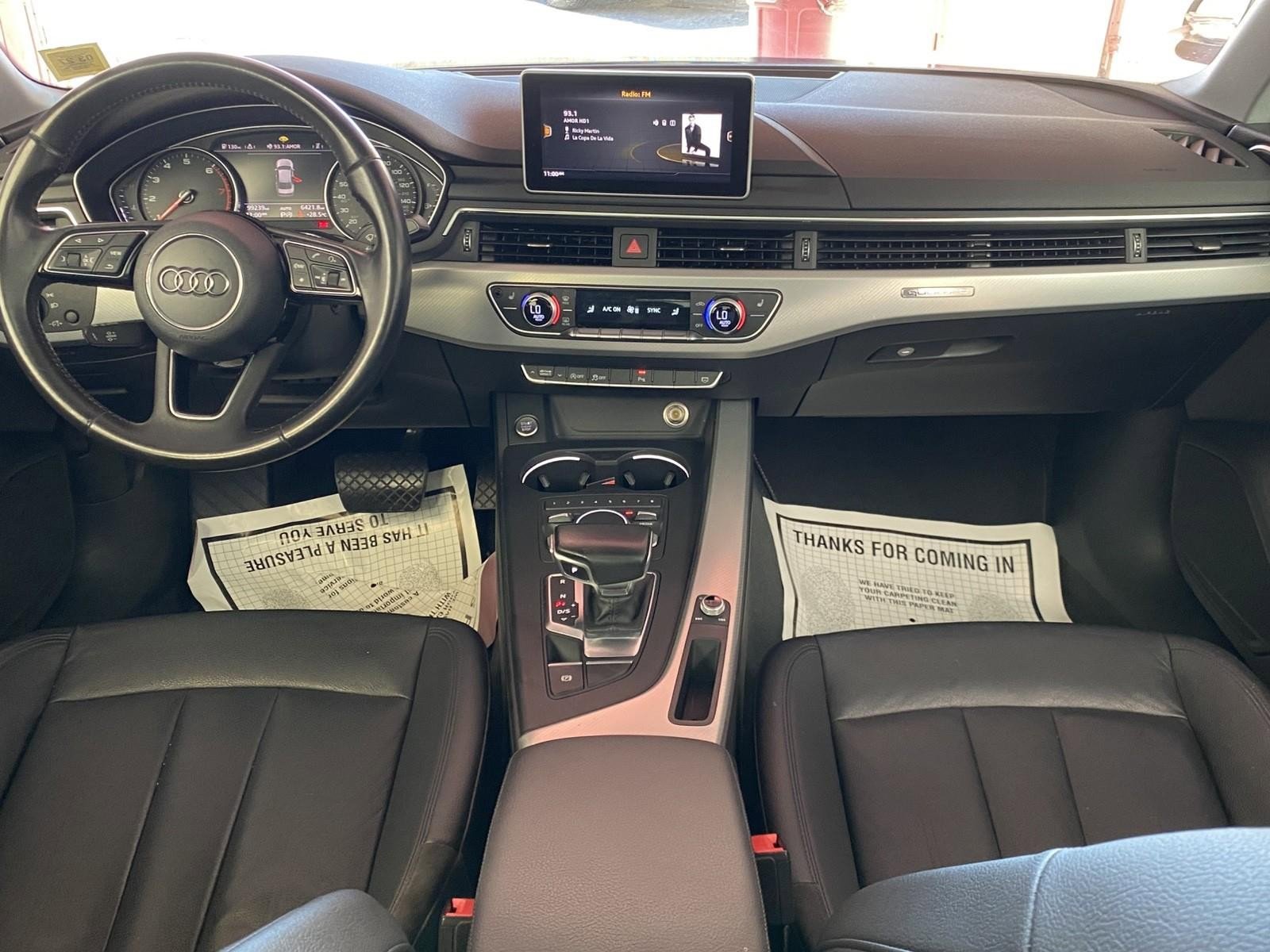 Used 2017 Audi A4 2.0T Premium w/ Audi MMI Navigation Plus AWD/4WD image 14