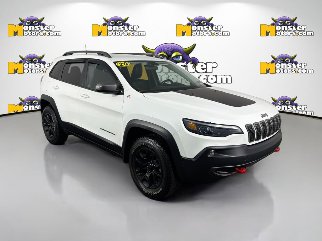 Used 2020 Jeep Cherokee Trailhawk w/ Cold Weather Group AWD/4WD image 3