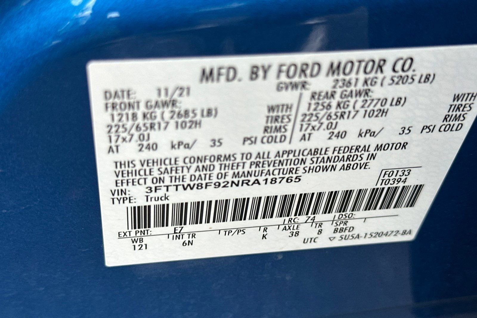 Used 2022 Ford Maverick Lariat w/ Equipment Group 500A Standard AWD/4WD image 26