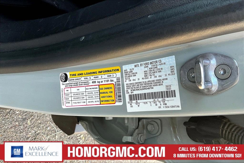 Used 2022 Ford Bronco Sport Outer Banks image 6