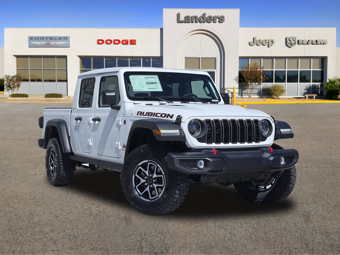 New 2026 Jeep Gladiator Rubicon w/ Steel Power Dome Hood Package
