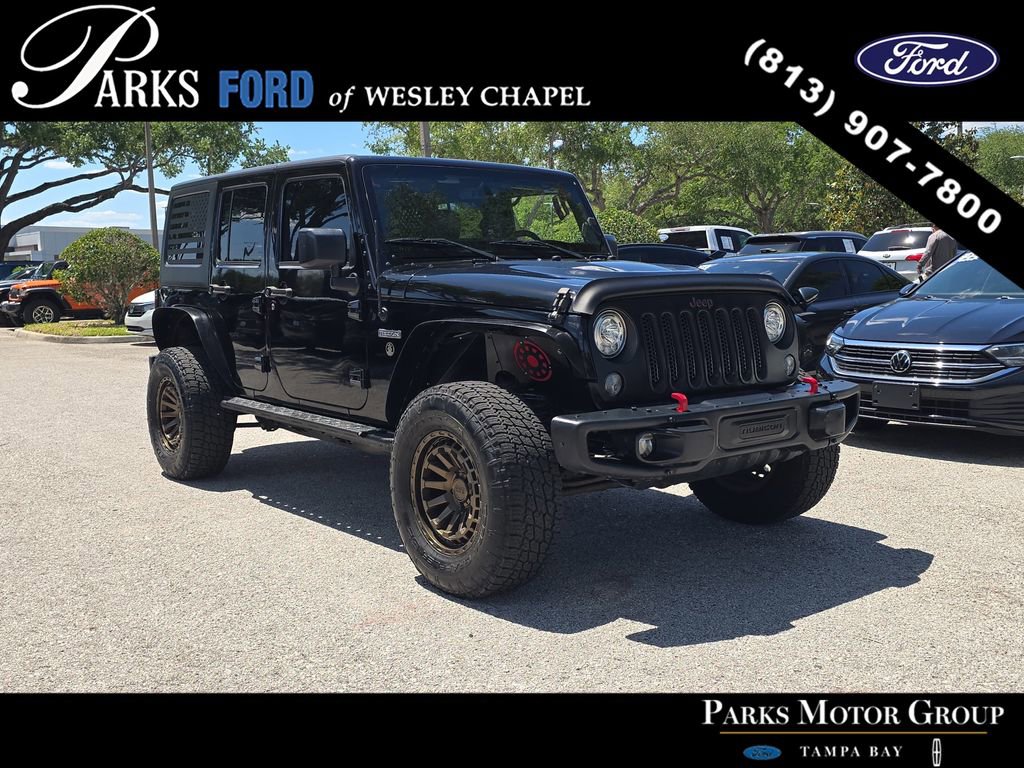 Used 2017 Jeep Wrangler Unlimited Rubicon AWD/4WD video 1