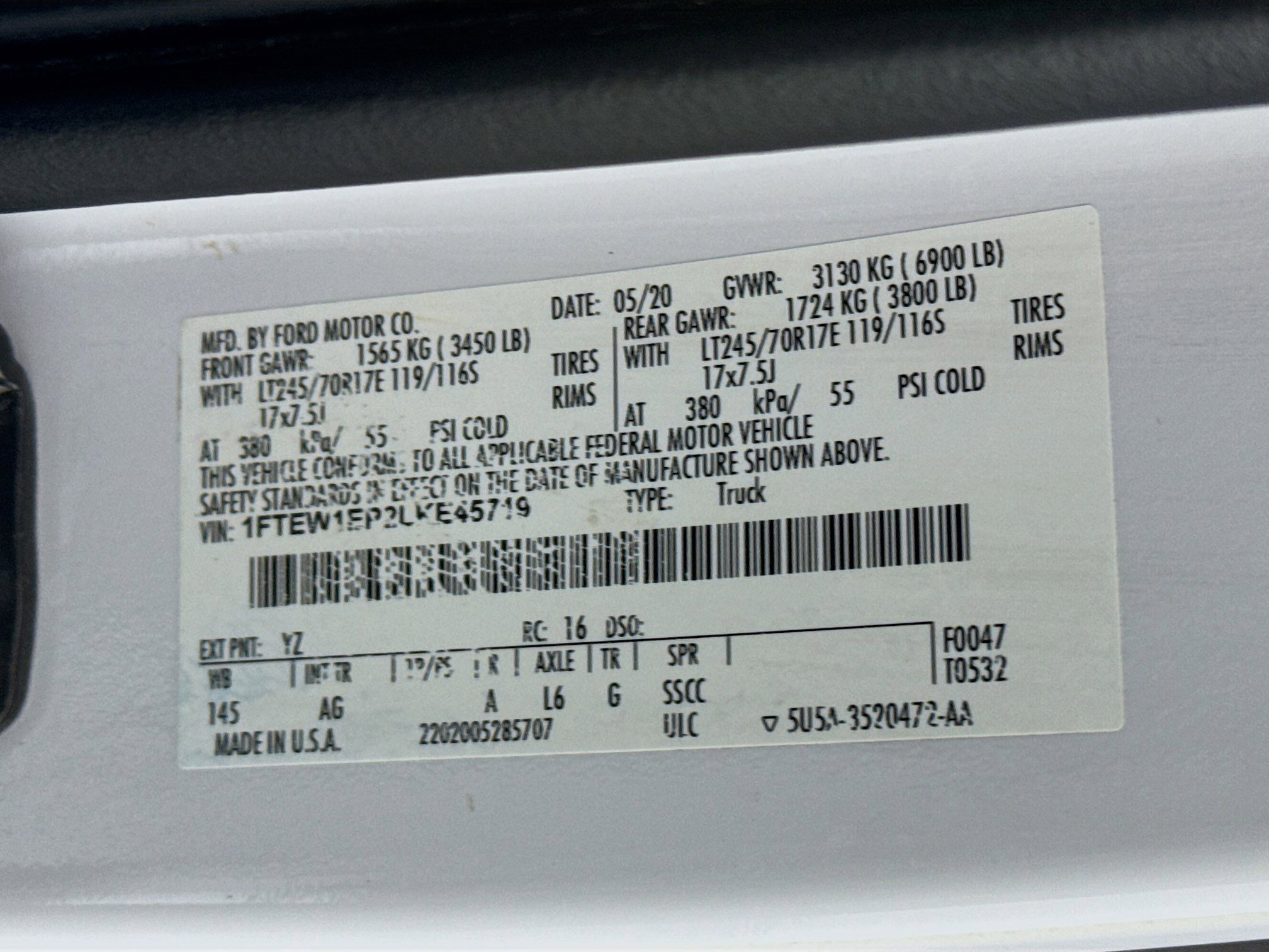 Used 2020 Ford F150 XL w/ XL Power Equipment Group image 36