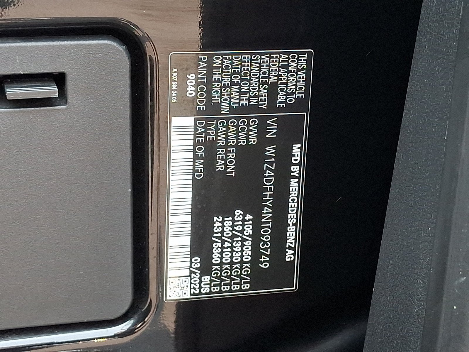 Used 2022 Mercedes-Benz Sprinter 2500 image 26