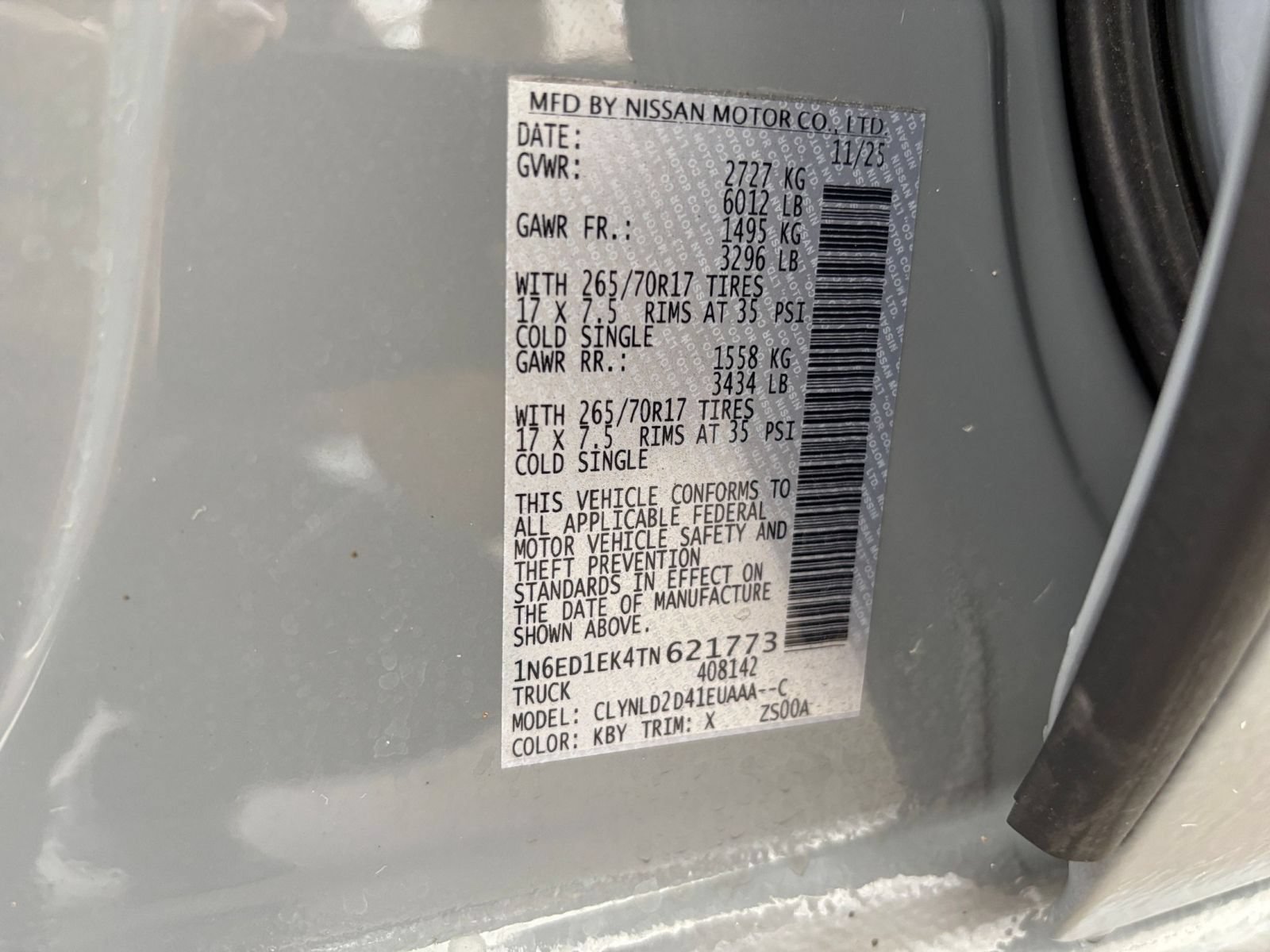 Used 2026 Nissan Frontier PRO-4X AWD/4WD image 29